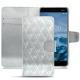 Nokia 6 (2018) leather case - Platinium - Couture