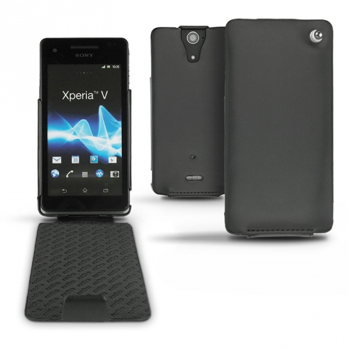 レザーケース Sony Xperia V 