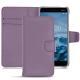 Nokia 6 (2018) leather case - Lilas PU