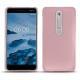 Lederschutzhülle Nokia 6 (2018) - Rose ( Nappa - Pantone 2365C ) 
