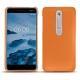Capa em pele Nokia 6 (2018) - Orange ( Nappa - Pantone 1495U ) 