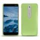 Lederschutzhülle Nokia 6 (2018) - Vert olive ( Nappa - Pantone 578U ) 