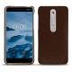 Coque cuir Nokia 6 (2018) - Châtaigne ( Pantone 476C ) 