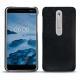 Custodia in pelle Nokia 6 (2018) - Dark vintage ( Roughtcut - Black#5256 ) 