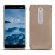 Funda de piel Nokia 6 (2018) - Taupe vintage ( Pantone 7530C ) 