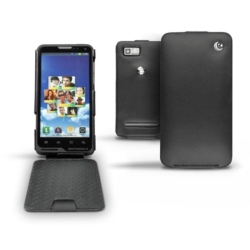 Funda de piel Motorola Motoluxe  - Noir ( Nappa - Black ) 