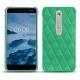 Coque cuir Nokia 6 (2018) - Menthe vintage - Couture