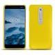 Capa em pele Nokia 6 (2018) - Jaune fluo