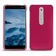Coque cuir Nokia 6 (2018) - Rose fluo