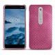 Custodia in pelle Nokia 6 (2018) - Serpent ciclamino