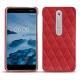 Funda de piel Nokia 6 (2018) - Rouge troupelenc - Couture