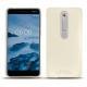Coque cuir Nokia 6 (2018) - Blanc PU