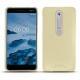Coque cuir Nokia 6 (2018) - Beige PU