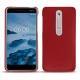 Nokia 6 (2018) leather cover - Rouge PU