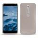 Lederschutzhülle Nokia 6 (2018) - Taupe innocent