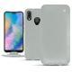 Custodia in pelle Huawei P20 Lite - Gris ( Nappa - Pantone W428C ) 