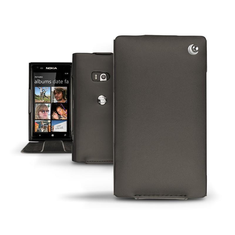 Funda de piel Nokia Lumia 900  - Noir ( Nappa - Black ) 