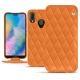Huawei P20 Lite leather case - Orange - Couture ( Nappa - Pantone 1495U ) 