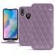Custodia in pelle Huawei P20 Lite - Lilas - Couture ( Nappa - Pantone 2645U ) 