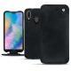 Funda de piel Huawei P20 Lite - Dark vintage ( Roughtcut - Black#5256 ) 