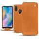Custodia in pelle Huawei P20 Lite - Mandarine vintage ( Pantone 165C ) 
