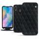 Huawei P20 Lite leather case - Dark vintage - Couture