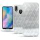 Capa em pele Huawei P20 Lite - Platinium - Couture