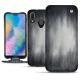 レザーケース Huawei P20 Lite - Gris Patine