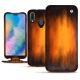 Custodia in pelle Huawei P20 Lite - Fauve Patine