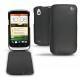 Lederschutzhülle HTC Desire X  - Noir ( Nappa - Black ) 