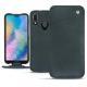 Housse cuir Huawei P20 Lite - Blu marino