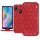 Capa em pele Huawei P20 Lite - Rouge troupelenc - Couture