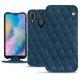 Funda de piel Huawei P20 Lite - Blu mediterran - Couture