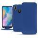 Funda de piel Huawei P20 Lite - Bleu Océan PU