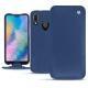 Funda de piel Huawei P20 Lite - Bleu frisson