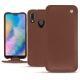 レザーケース Huawei P20 Lite - Marron délicat