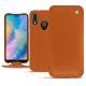 Custodia in pelle Huawei P20 Lite - Orange vibrant