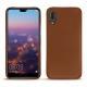 Capa em pele Huawei P20 - Marron ( Nappa - Pantone 1615C ) 