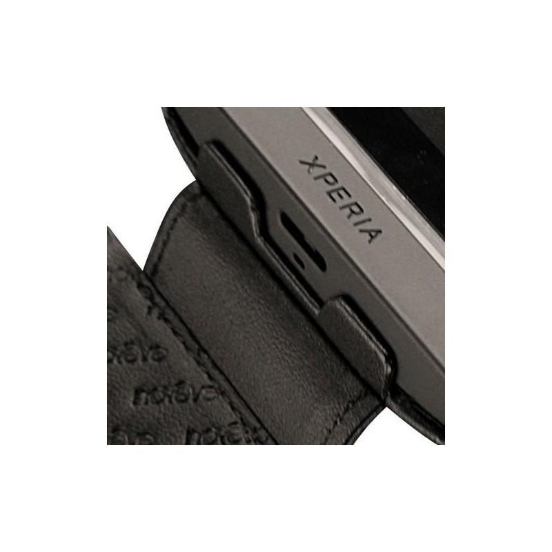 Housse cuir Sony Xperia S 