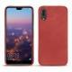 Custodia in pelle Huawei P20 - Cerise vintage ( Pantone 185C ) 