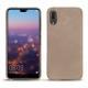Capa em pele Huawei P20 - Taupe vintage ( Pantone 7530C ) 
