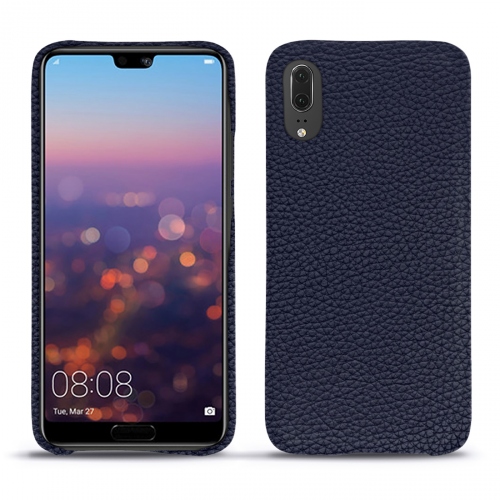 Capa em pele Huawei P20Cobalt ( Pantone #2b253f ) 