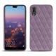 가죽 커버 Huawei P20 - Lilas - Couture ( Nappa - Pantone 2645U ) 