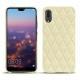 가죽 커버 Huawei P20 - Ivoire - Couture ( Sleek P C12 - White ) 