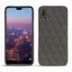 Custodia in pelle Huawei P20 - Anthracite - Couture ( Pantone 424C ) 