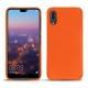 Custodia in pelle Huawei P20 - Orange fluo