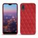 Funda de piel Huawei P20 - Rouge troupelenc - Couture