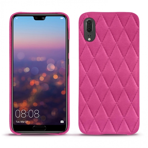 Lederschutzhülle Huawei P20Rose BB - Couture ( Pantone #DB599F )