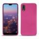 Huawei P20 leather cover - Rose BB