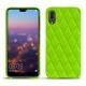 Custodia in pelle Huawei P20 - Vert fluo - Couture